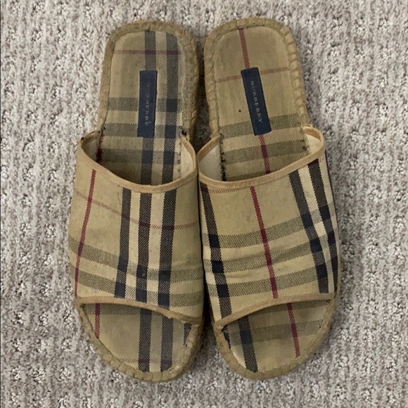 burberry slides sale